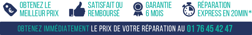 Besoin de réparer votre smartphone ? Appelez le 01 76 45 42 47 et obtenez immédiatement le prix de réparation de votre smartphone.